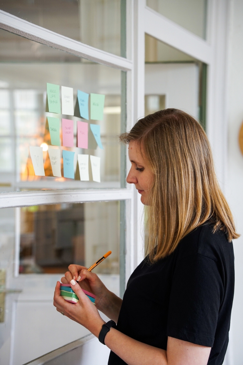 Maria Wischeropp in einem Workshop für Non-Profits